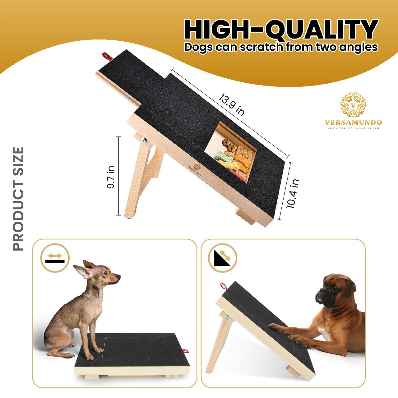 Dog Nail Scratcher With Toy Bundle Keep Your Pets Entertained and their Nail Well-Groomed.