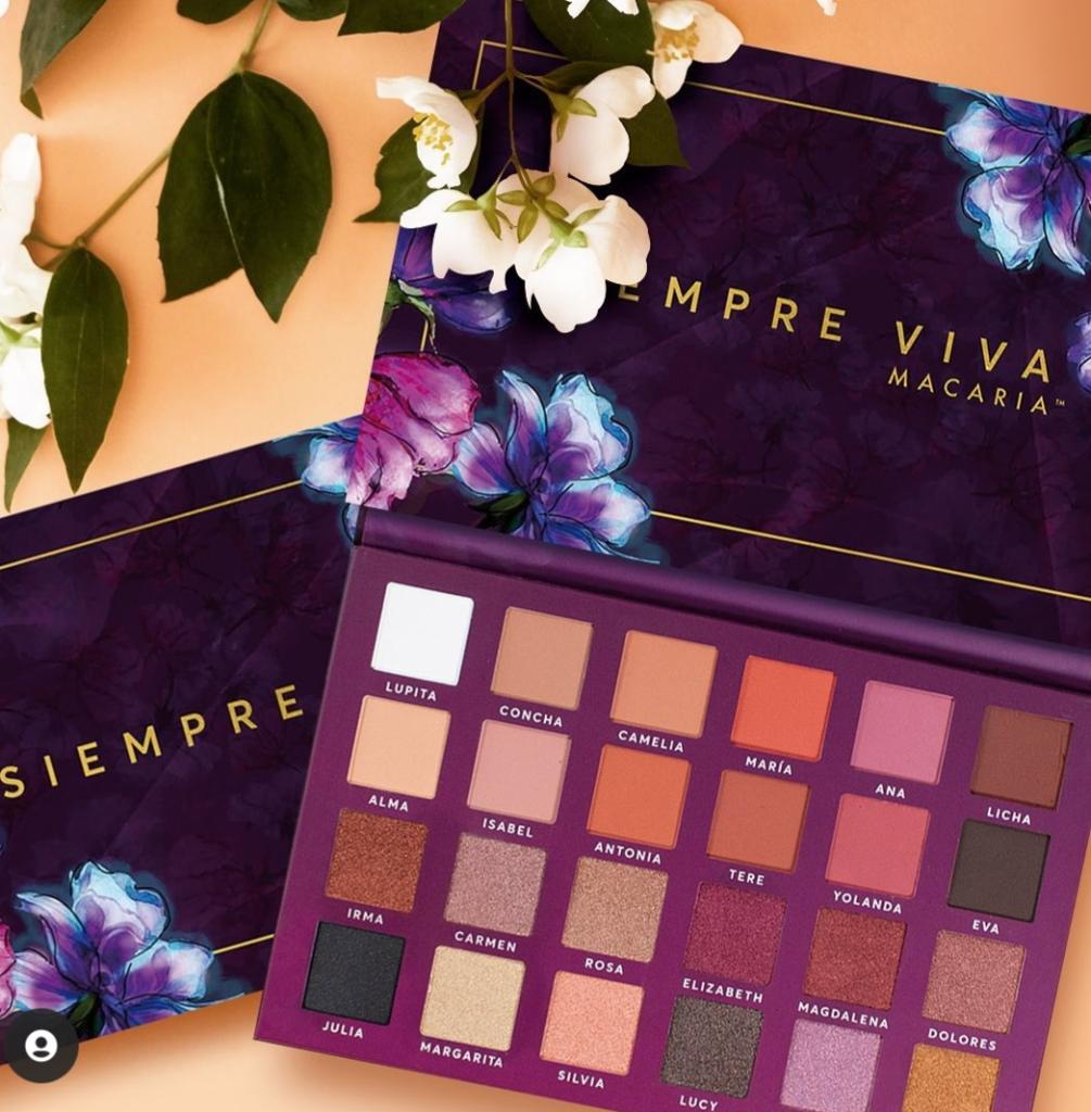 Siempre Viva eyeshadow palette