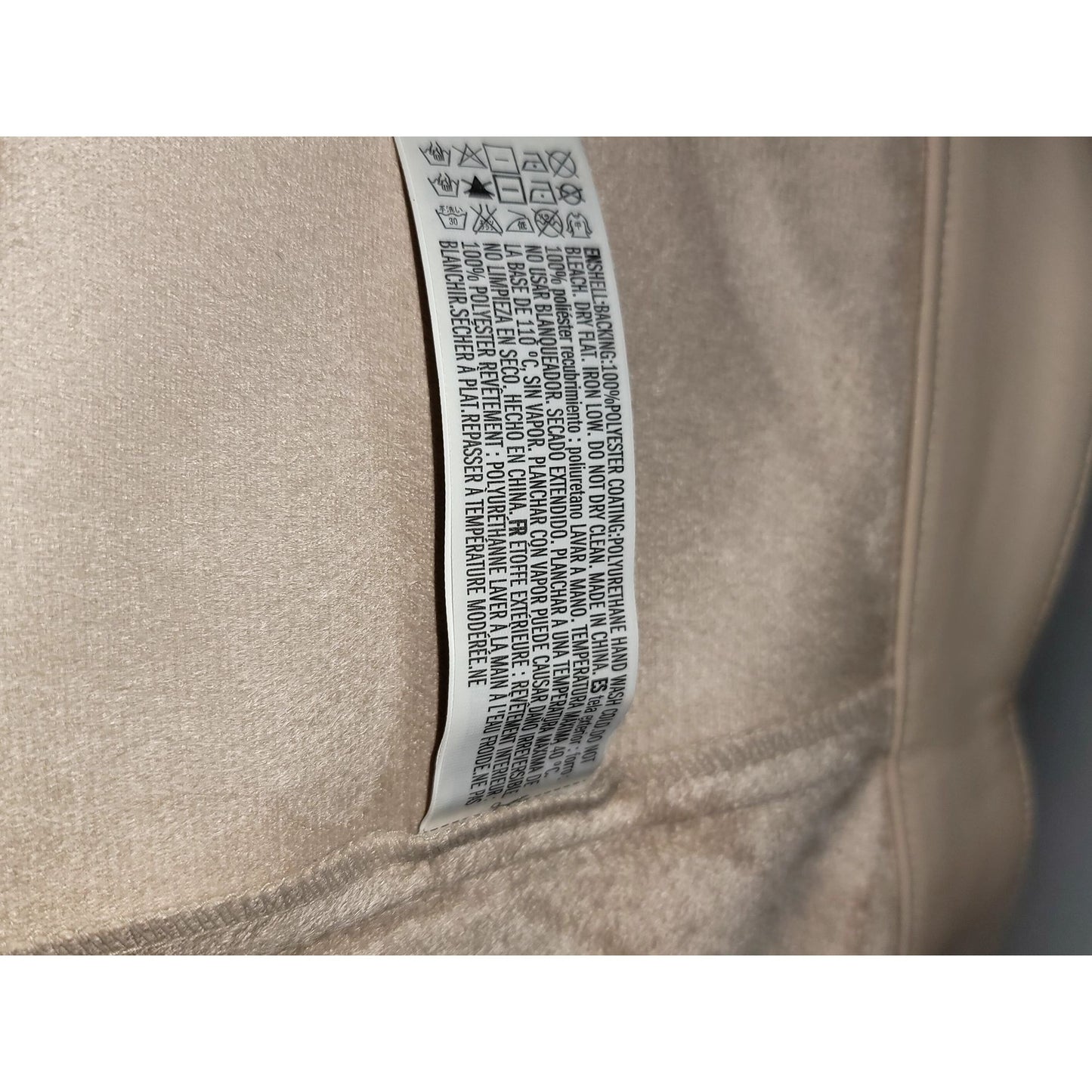 Women mini skirt nude full zipper synthetic leather