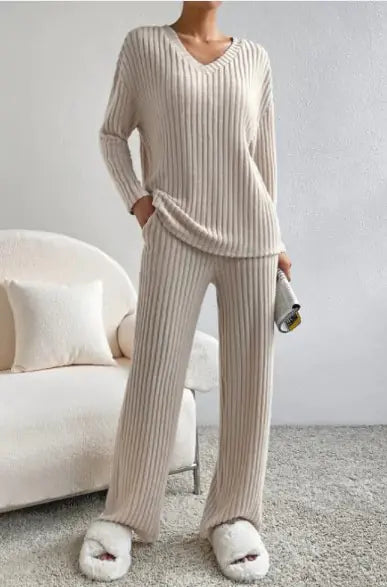 Knitted Two-piece Set