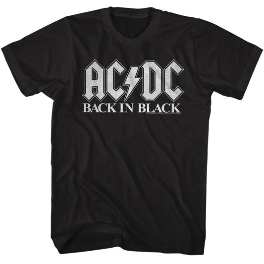 ACDC Back In Black Rock Tshirt